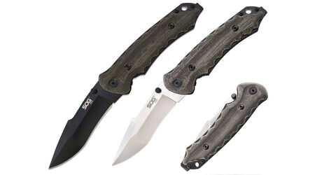 купите Нож складной SOG Kiku Folder Small Satin и Black / KU1001 - KU1002 в Сургуте Нижневартовске