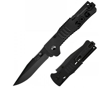 Купите полуавтоматический складной нож SOG SlimJim Black SJ32 в Сургуте Нижневартовске в нашем интернет-магазине