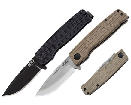 Купите складной нож SOG Terminus CTS BD1 Satin и Black TiNi (TM1001 - TM1002) в Сургуте Нижневартовске в нашем интернет-магазине