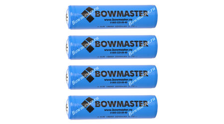 купите Литий-ионный аккумулятор с защитой BowMaster 18650 2200 mAh (4 шт.) в Сургуте Нижневартовске