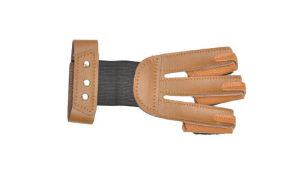 купите Перчатка кожаная JX502 коричневая для стрельбы из лука в Сургуте Нижневартовске