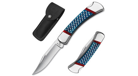купите Нож складной Buck 110 Stars & Stripes Folding Hunter Limited Edition / 0110BLSUSA в Сургуте Нижневартовске