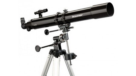 купите Телескоп Celestron PowerSeeker 80 EQ (рефрактор, 80мм, F=900мм, 1:11) на экваториальной монтировке в Сургуте Нижневартовске
