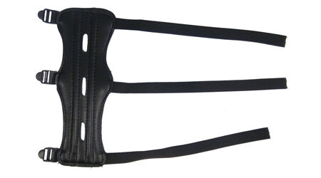 купите Крага для защиты предплечья Junxing JX107A (черная, кордура, 3 липучки) в Сургуте Нижневартовске