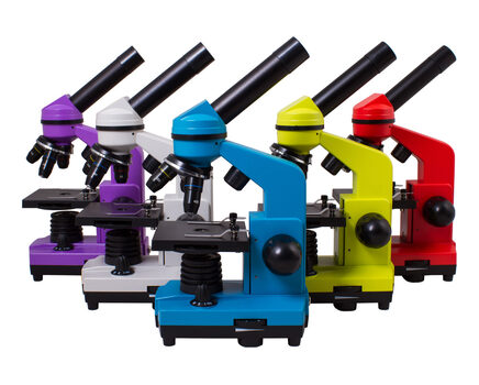 Купите школьный микроскоп Levenhuk Rainbow 2L для детей в интернет-магазине