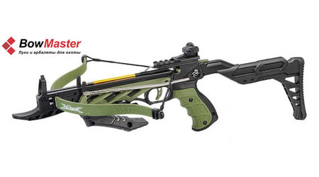 купите Уценка! Арбалет-пистолет Аллигатор Man-kung MK-TCS2 Alligator зеленый в Сургуте Нижневартовске