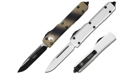 купите Автоматический выкидной нож Microtech Ultratech S/E Standard Drop Point / 121-1TC - 121-1ST в Сургуте Нижневартовске