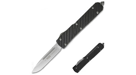 купите Автоматический фронтальный нож Microtech Ultratech S/E Carbon Fiber / 121-4CF в Сургуте Нижневартовске