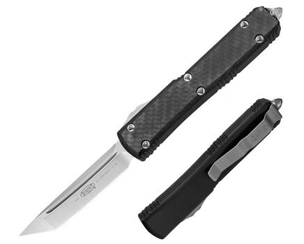 Купите автоматический выкидной нож Microtech Ultratech Tanto Contoured Chassis Carbon Fiber 123-4CF в Сургуте Нижневартовске в нашем интернет-магазине