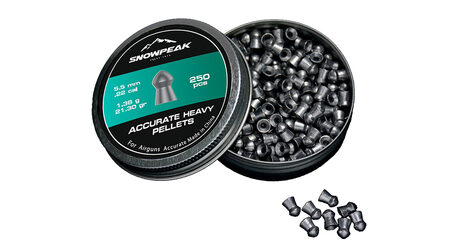 купите Свинцовые пульки для пневматики SnowPeak Accurate Heavy калибр 5.5 мм в Сургуте Нижневартовске