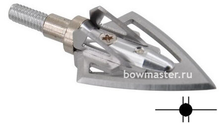 купите Наконечники охотничьи TP235 фиксированные, 100 гран, 6 лезвий (3 шт.) в Сургуте Нижневартовске