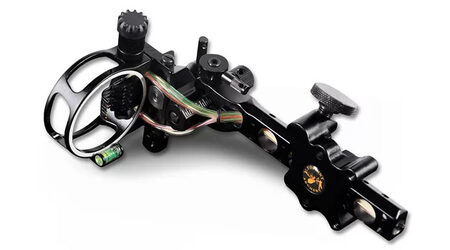 купите Прицел для блочного лука TP7570 черный (5 пинов, 0.019", микрорегулировка, подсветка) в Сургуте Нижневартовске