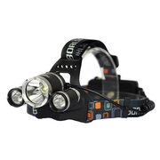 Светодиодный налобный фонарь Boruit HL-6633 (Cree XML T6 + 2 Q5) 1800 люмен