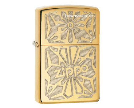Купите бензиновую зажигалку Zippo 28450 Ornament High Polish Brass в интернет-магазине